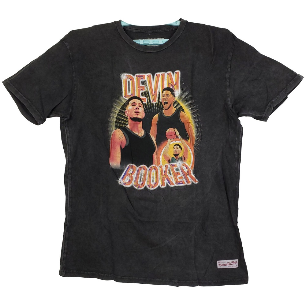 Devin Booker Phoenix Suns Mitchell & Ness NBA XL XLarge Shirt Acid Washed NWT